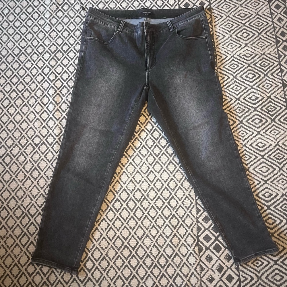Universal Standard Seine High Rise Skinny Jeans Sz 14 27 Inch - Picture 4 of 15